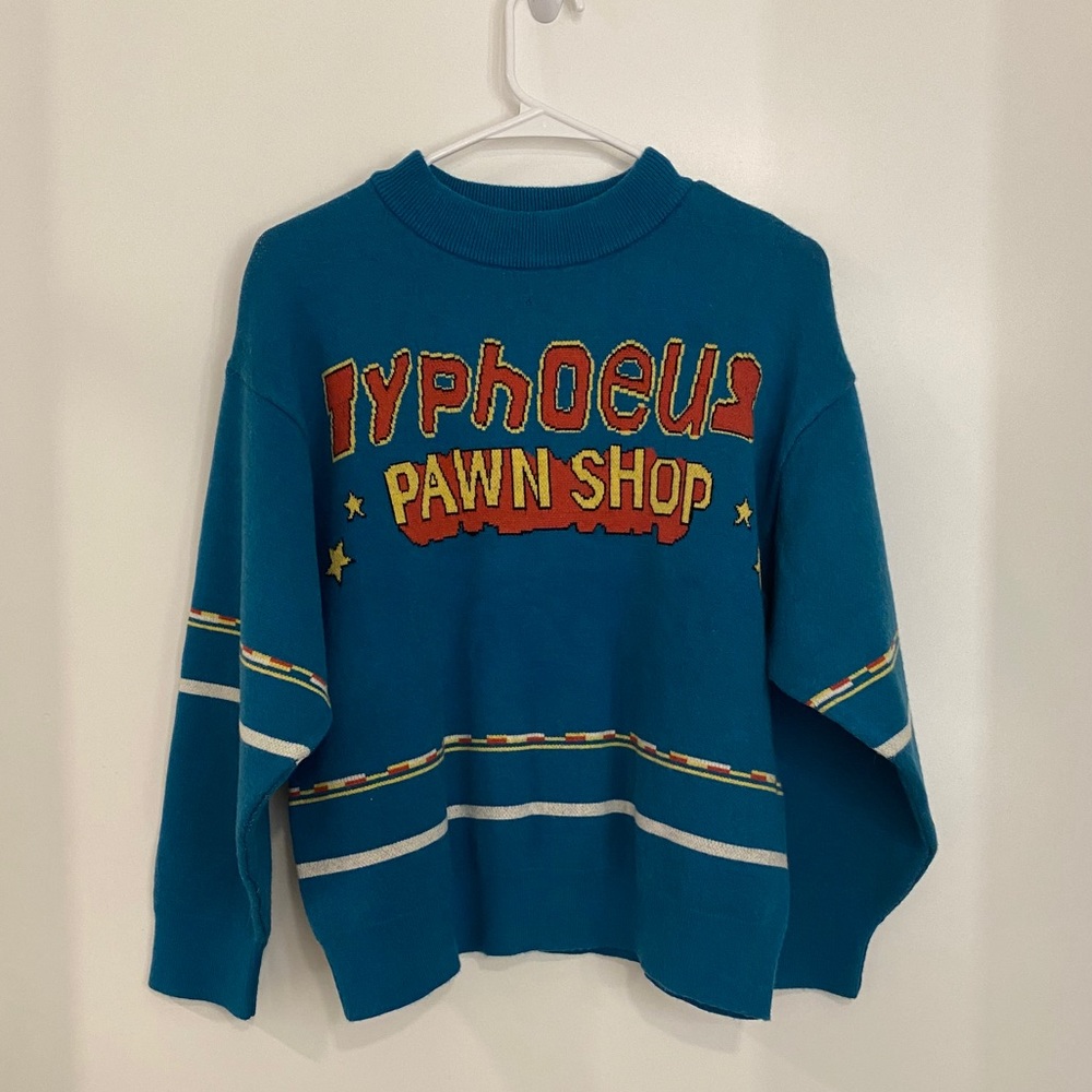 Cute cartoon-style sweater